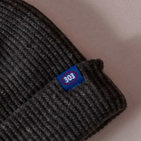 303 Boards - 303 Oval Blue Tag Beanie (Multiple Colors)